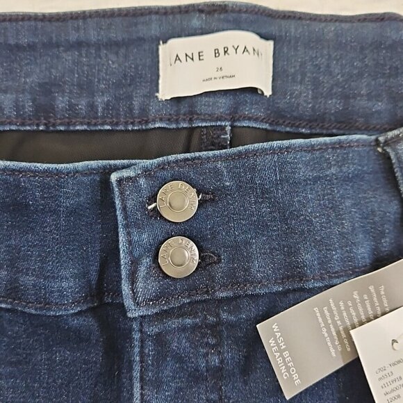 Lane Bryant Mid Rise Flare Stretch Blue Jeans Women's Plus Size 26 NWT MSRP $89 - Picture 4 of 16